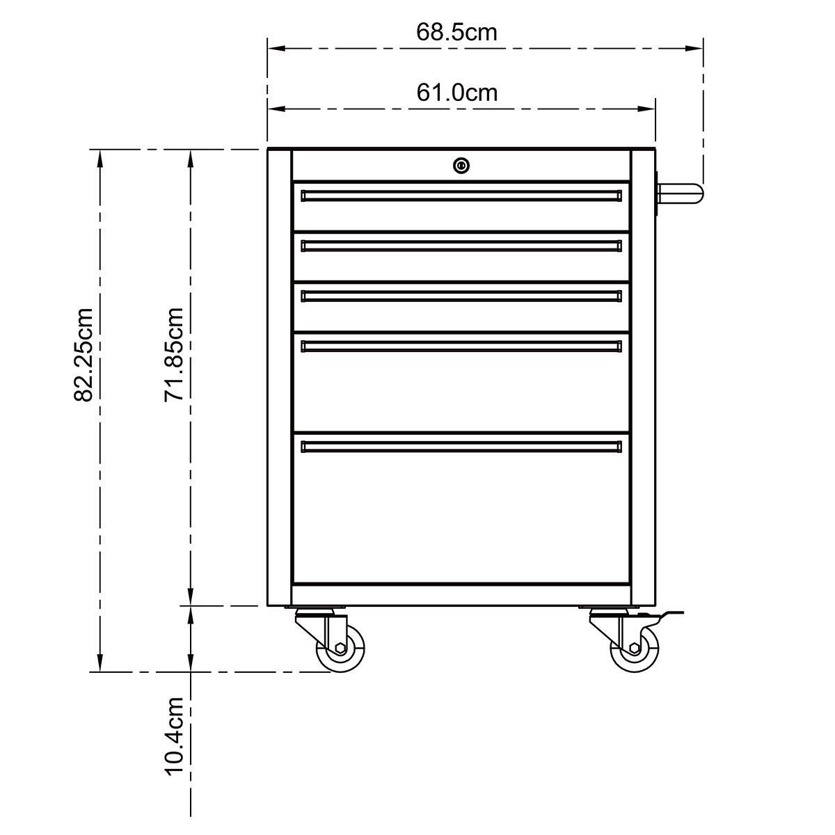 Foto 9 pulgar | Gabinete Profesional para Herramientas se Acero Inoxidable Thor Kitchen