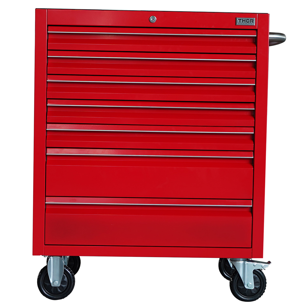 Gabinete Profesional para Herramientas de Acero Inoxidable Thor Kitchen color Rojo