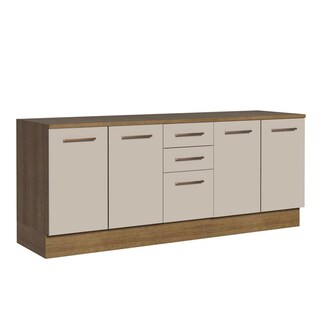 Foto 6 | Kit Gabinete Bajo Almacenamiento Garaje Madesa 200cm