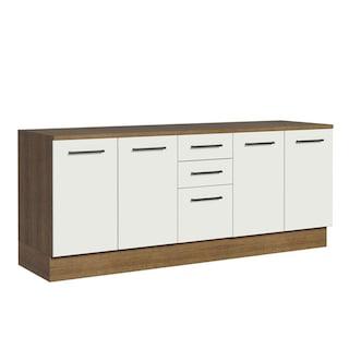 Foto 6 | Kit Gabinete Bajo Almacenamiento Garaje Madesa 200cm
