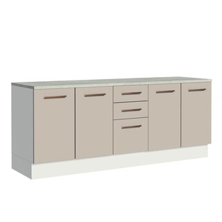 Foto 6 | Kit Gabinete Bajo Almacenamiento Garaje Madesa 200cm