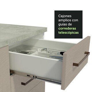 Foto 7 | Kit Gabinete Bajo Almacenamiento Garaje Madesa 200cm