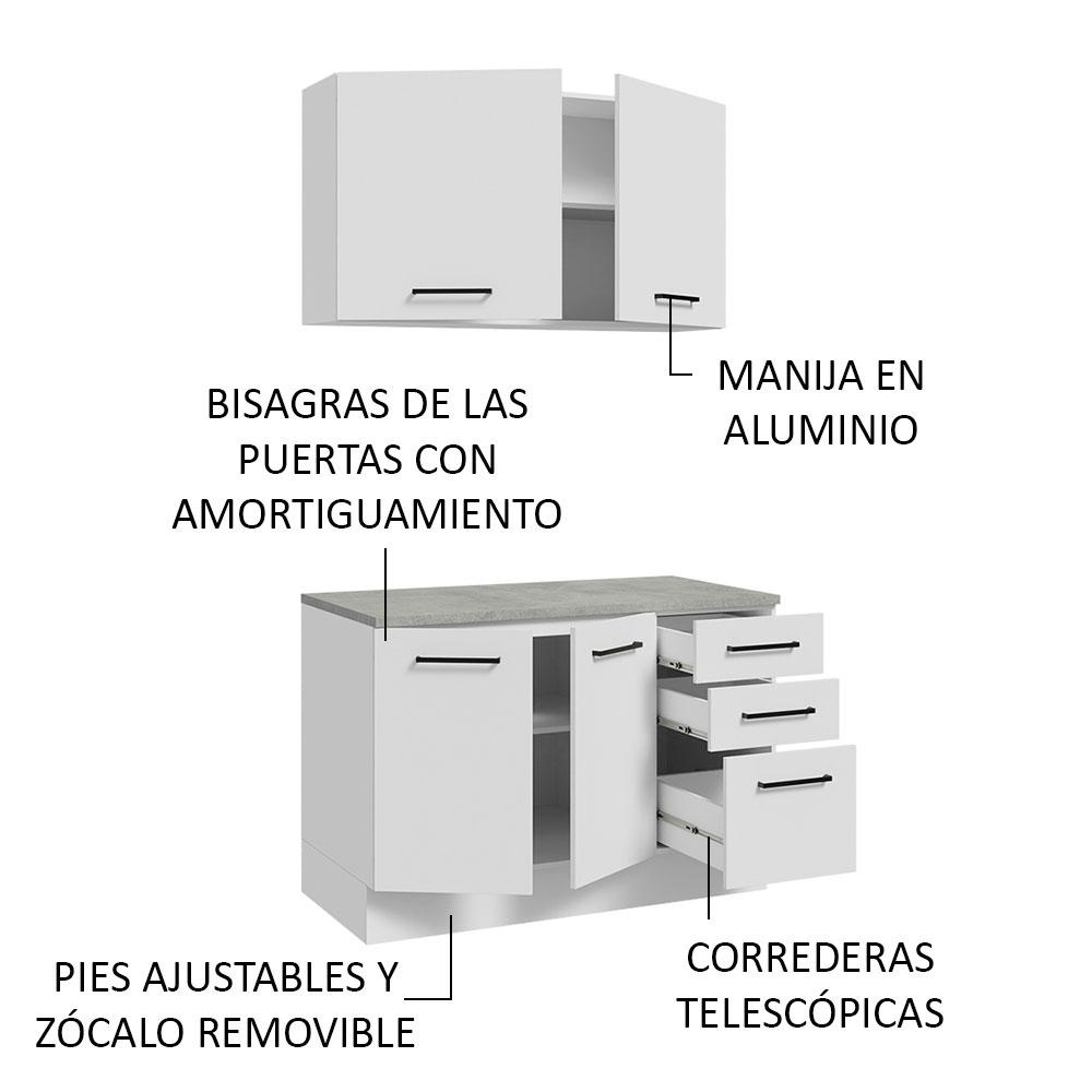 Foto 6 pulgar | Mueble Modular Integral Almacenamiento Garaje Madesa 120