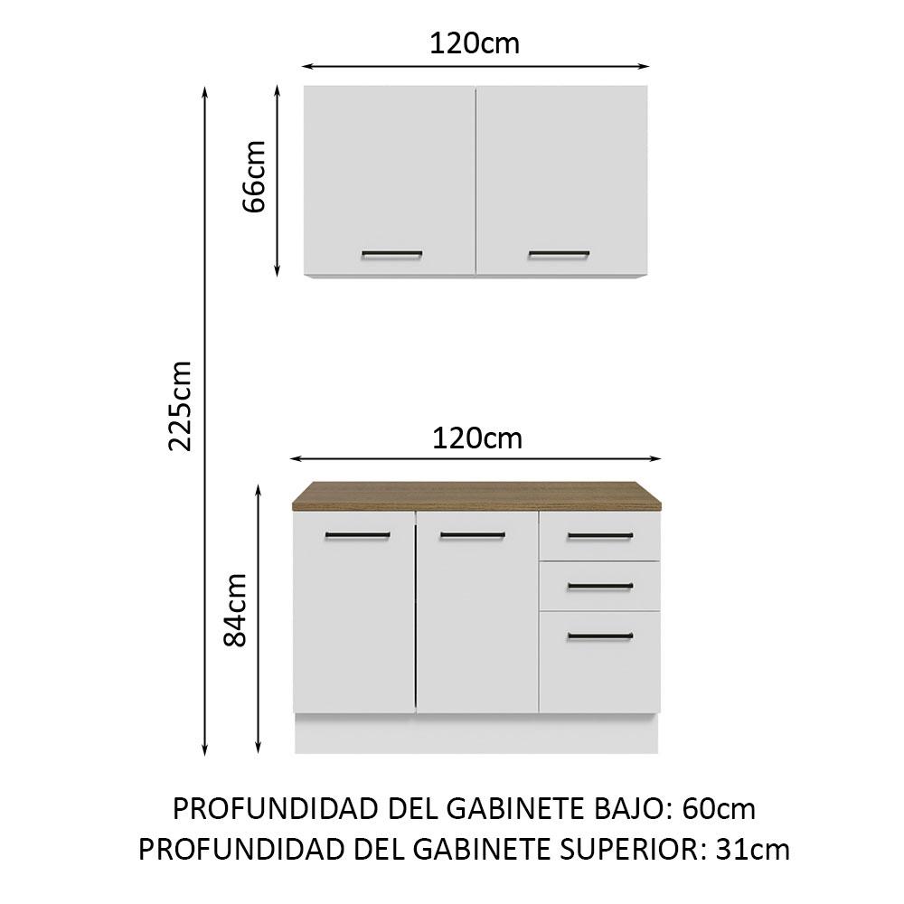 Foto 4 pulgar | Mueble Modular Integral Almacenamiento Garaje Madesa 120