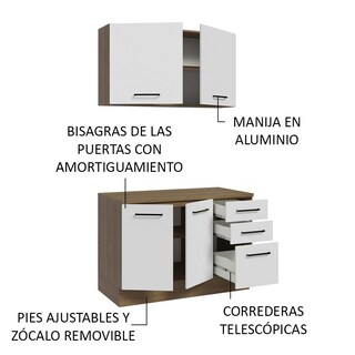 Foto 5 | Mueble Modular Integral Almacenamiento Garaje Madesa 120