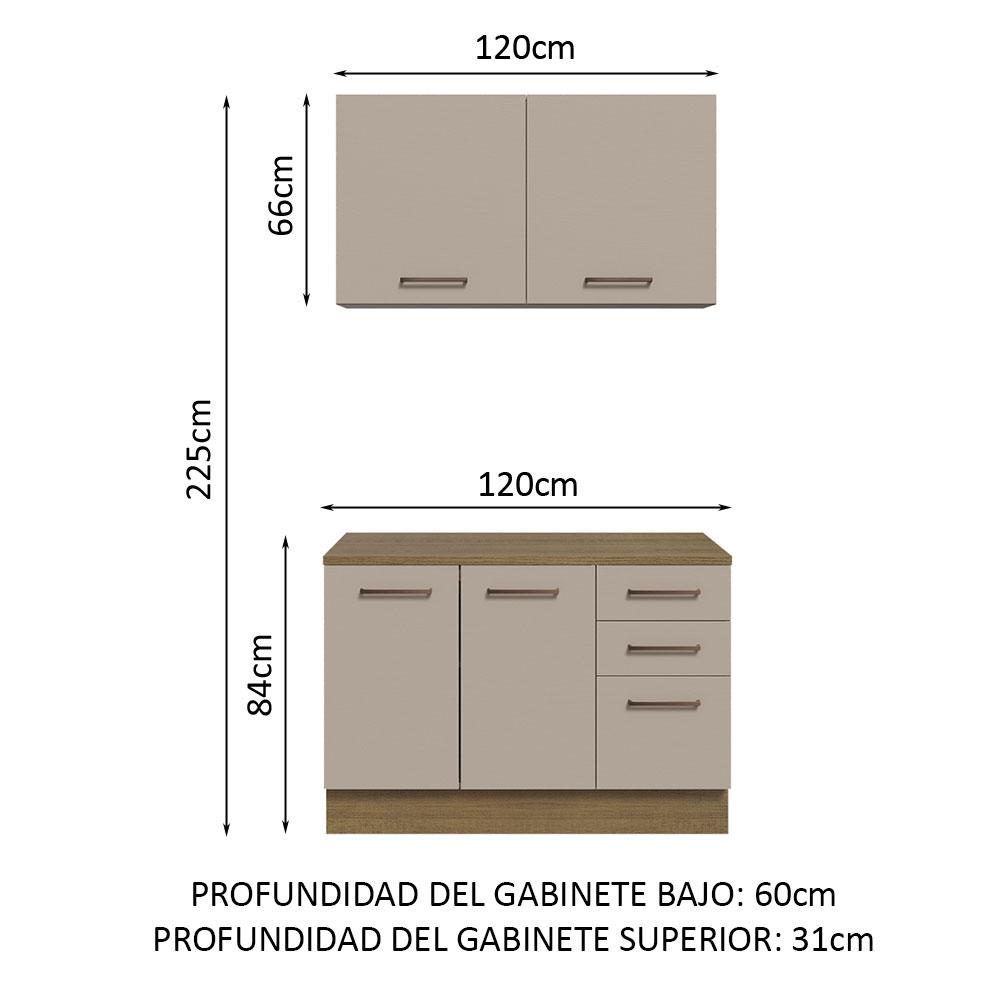 Foto 4 pulgar | Mueble Modular Integral Almacenamiento Garaje Madesa 120