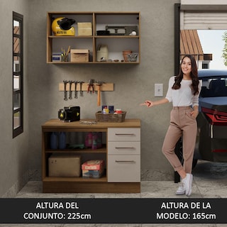 Foto 4 | Mueble Modular Integral Almacenamiento Garaje Madesa 120