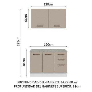 Foto 3 | Mueble Modular Integral Almacenamiento Garaje Madesa 120