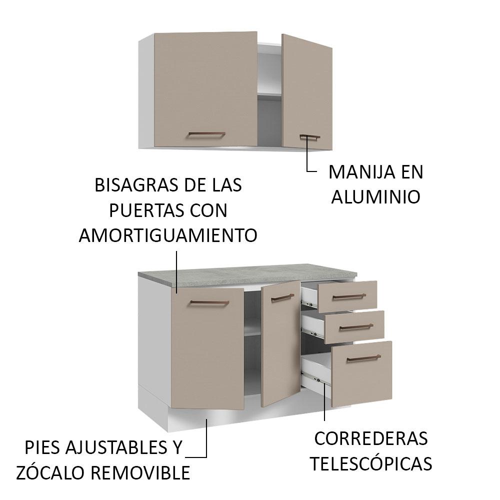 Foto 6 pulgar | Mueble Modular Integral Almacenamiento Garaje Madesa 120