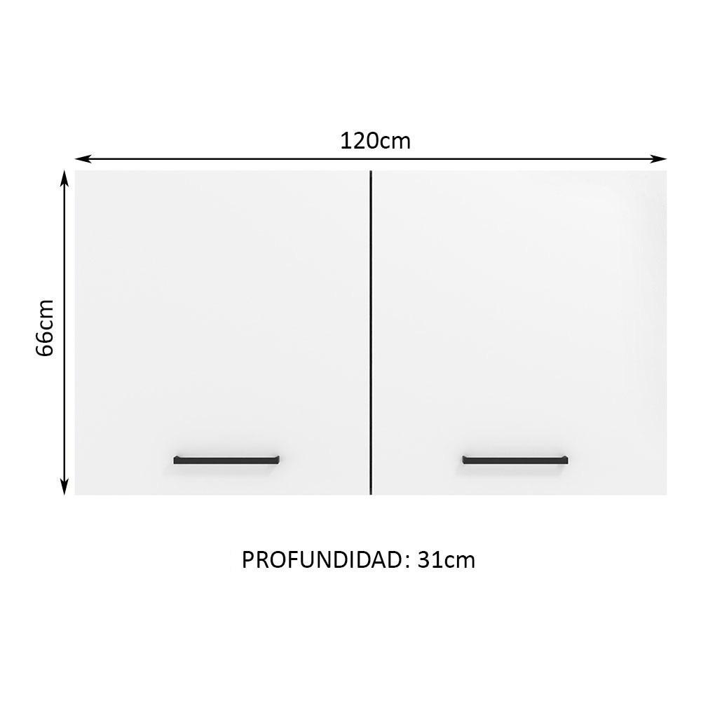 Foto 3 | Gabinete Superior Almacenamiento Garaje Madesa 120cm