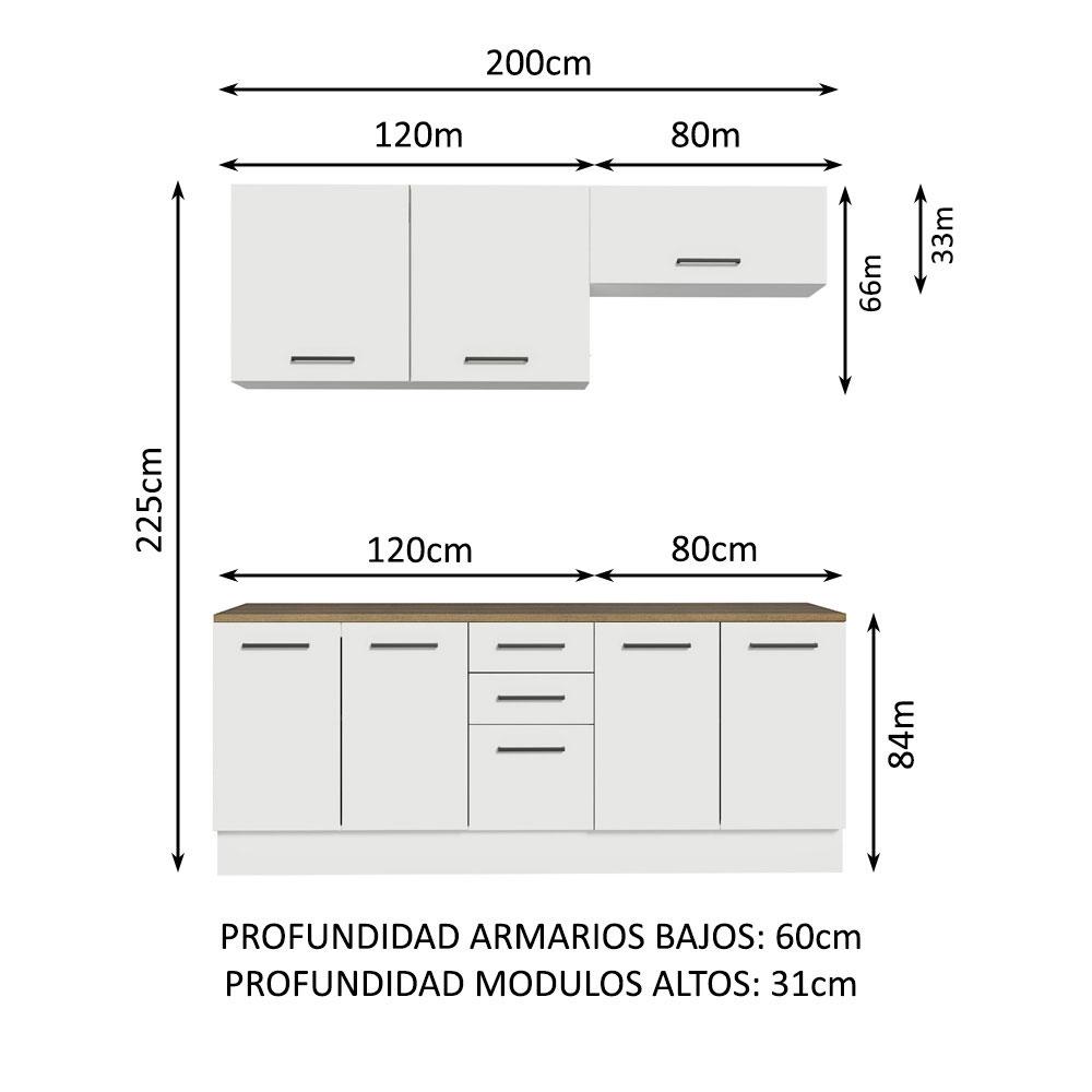 Foto 4 pulgar | Mueble Modular Integral Almacenamiento Garaje Madesa 200