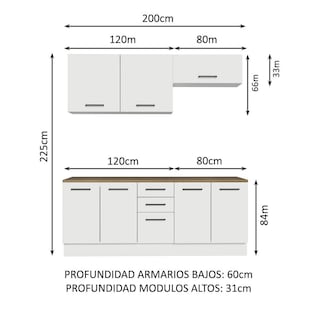 Foto 3 | Mueble Modular Integral Almacenamiento Garaje Madesa 200