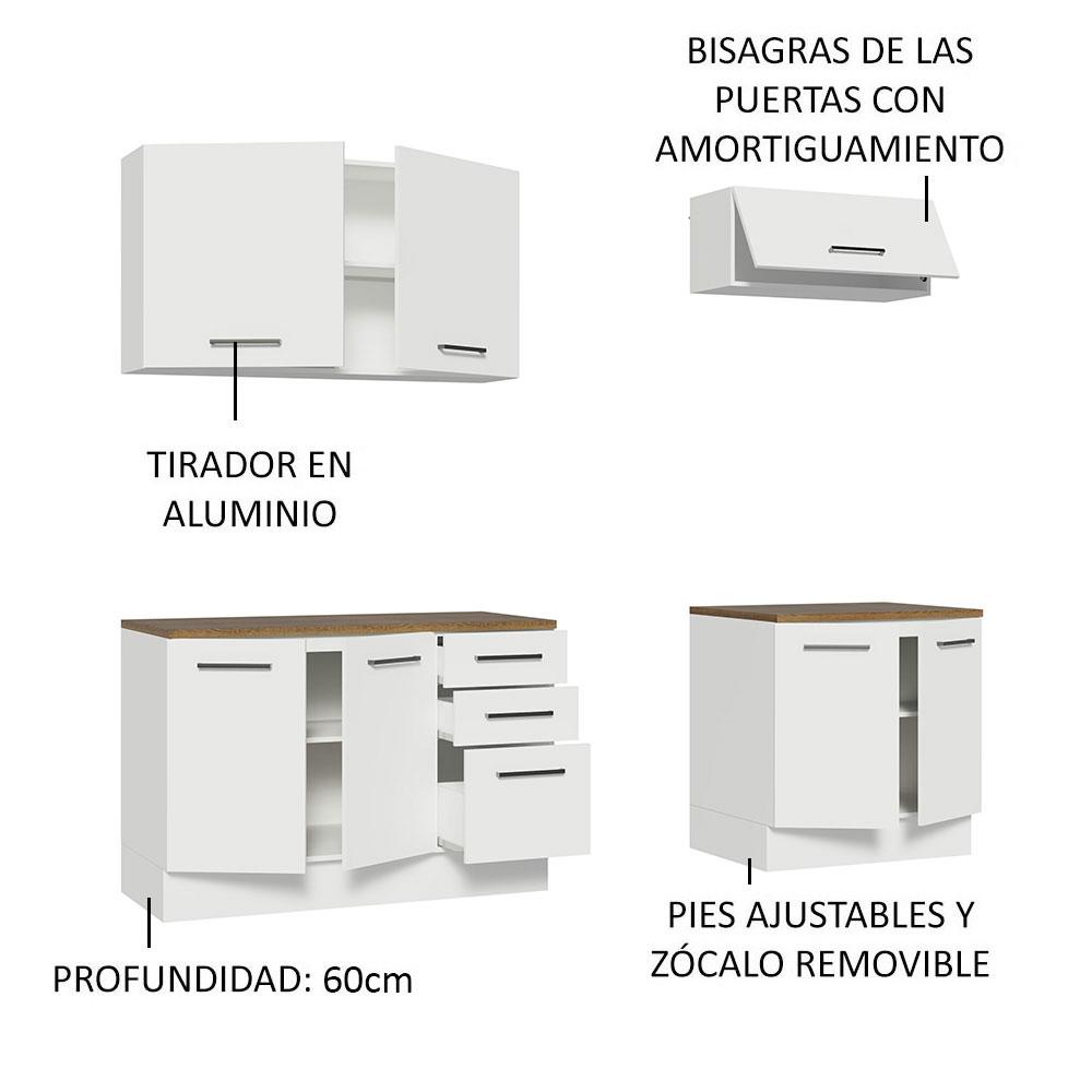 Foto 5 pulgar | Mueble Modular Integral Almacenamiento Garaje Madesa 200