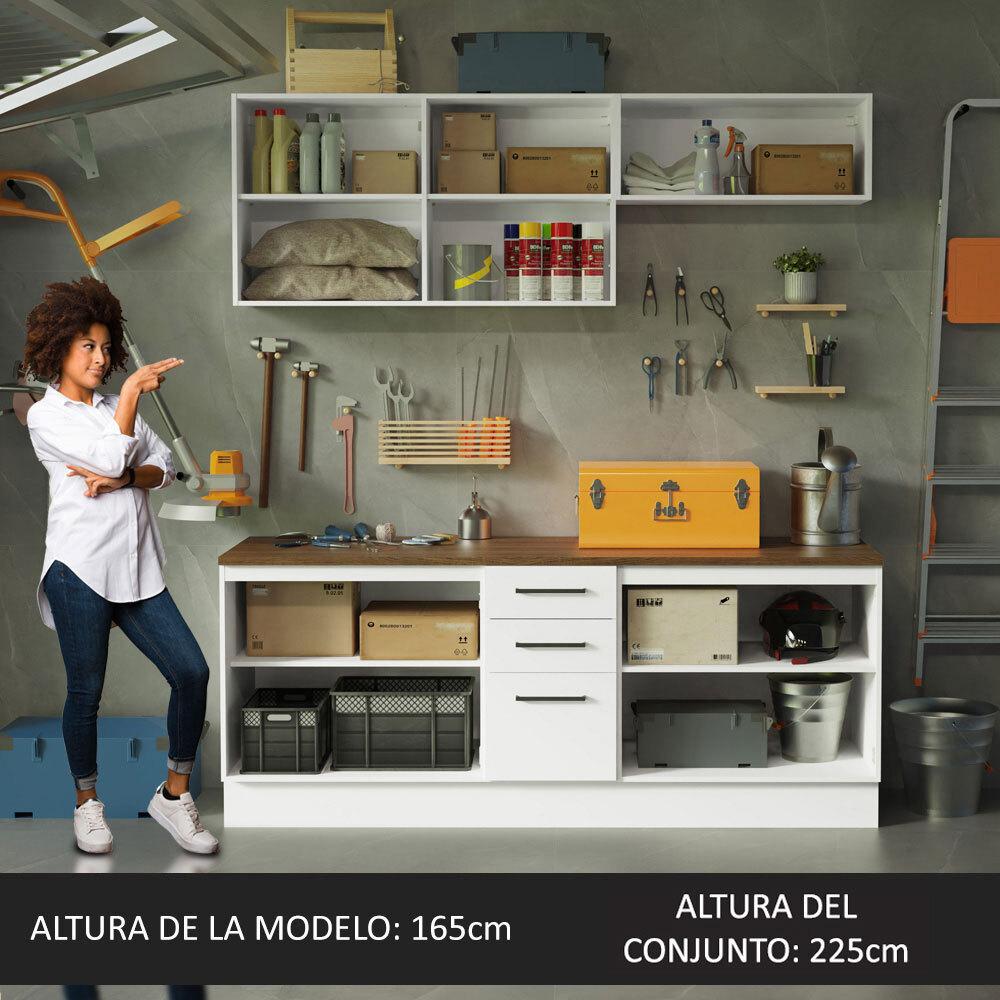 Foto 6 pulgar | Mueble Modular Integral Almacenamiento Garaje Madesa 200