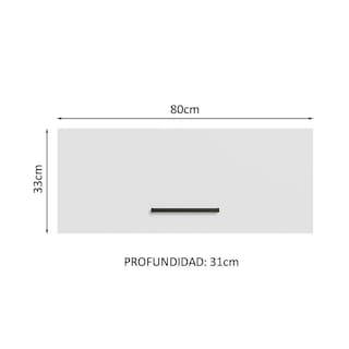 Foto 3 | Gabinete Superior Almacenamiento Garaje Madesa 80cm