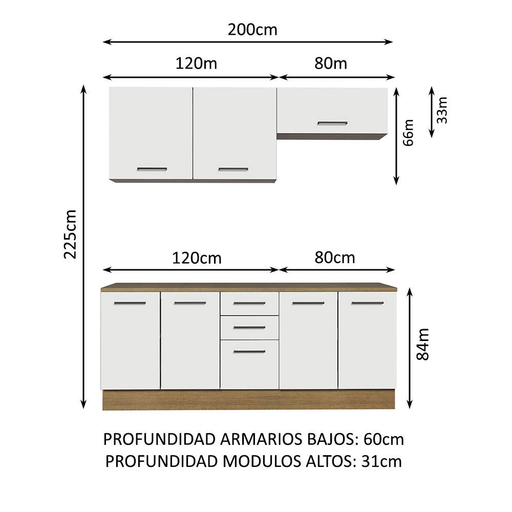 Foto 4 pulgar | Mueble Modular Integral Almacenamiento Garaje Madesa 200