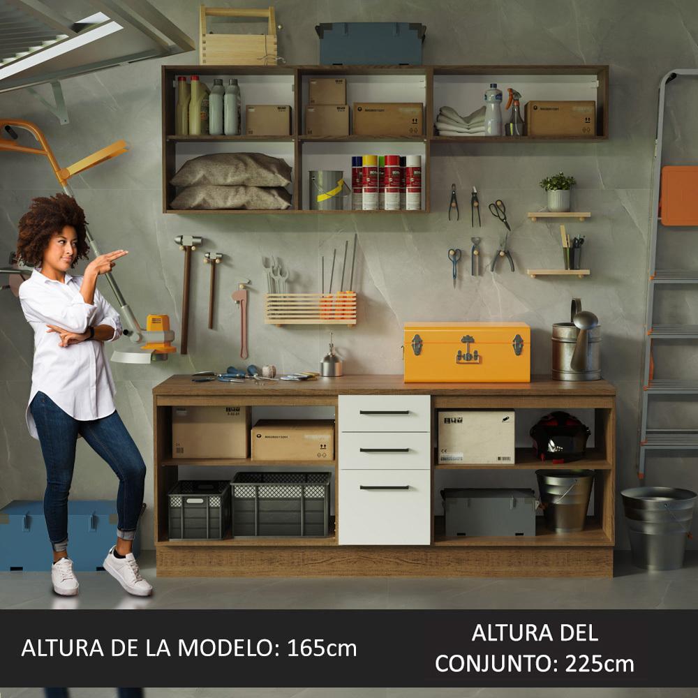 Foto 6 pulgar | Mueble Modular Integral Almacenamiento Garaje Madesa 200