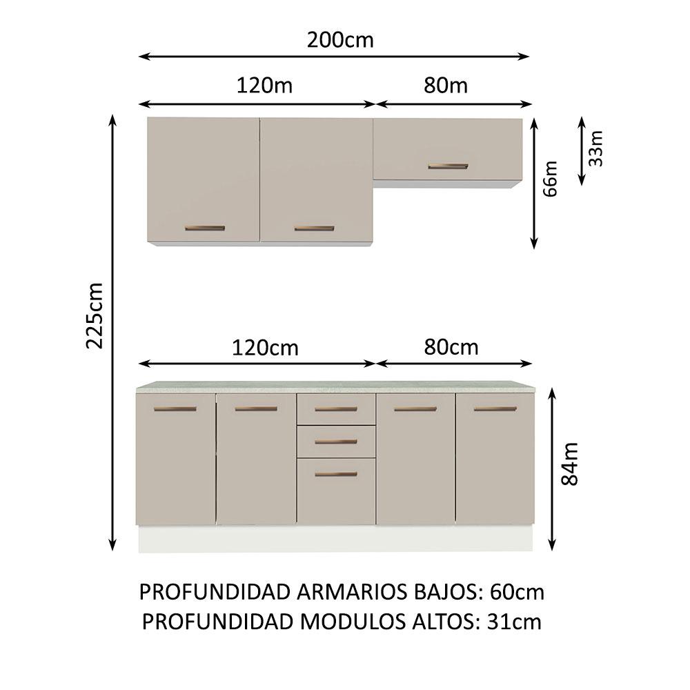 Foto 4 pulgar | Mueble Modular Integral Almacenamiento Garaje Madesa 200