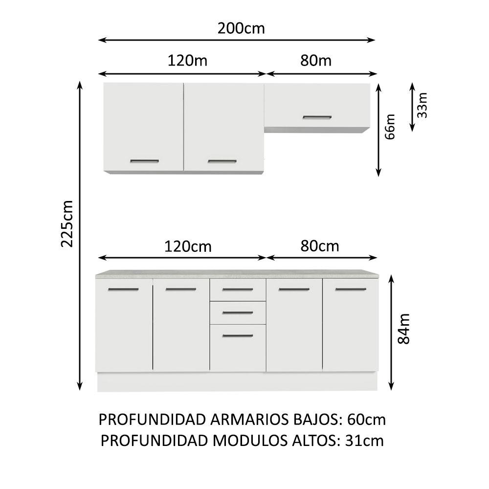 Foto 4 pulgar | Mueble Modular Integral Almacenamiento Garaje Madesa 200