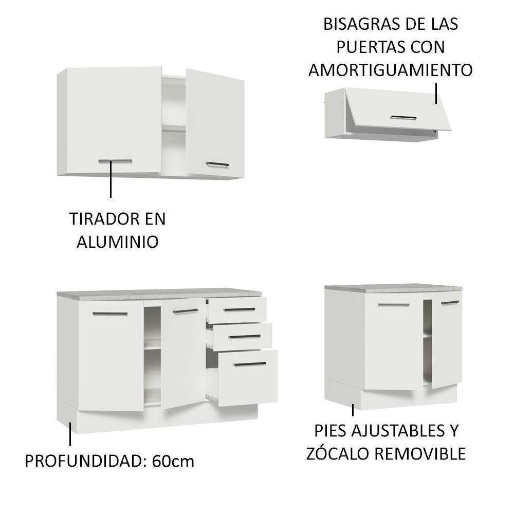 Foto 5 pulgar | Mueble Modular Integral Almacenamiento Garaje Madesa 200