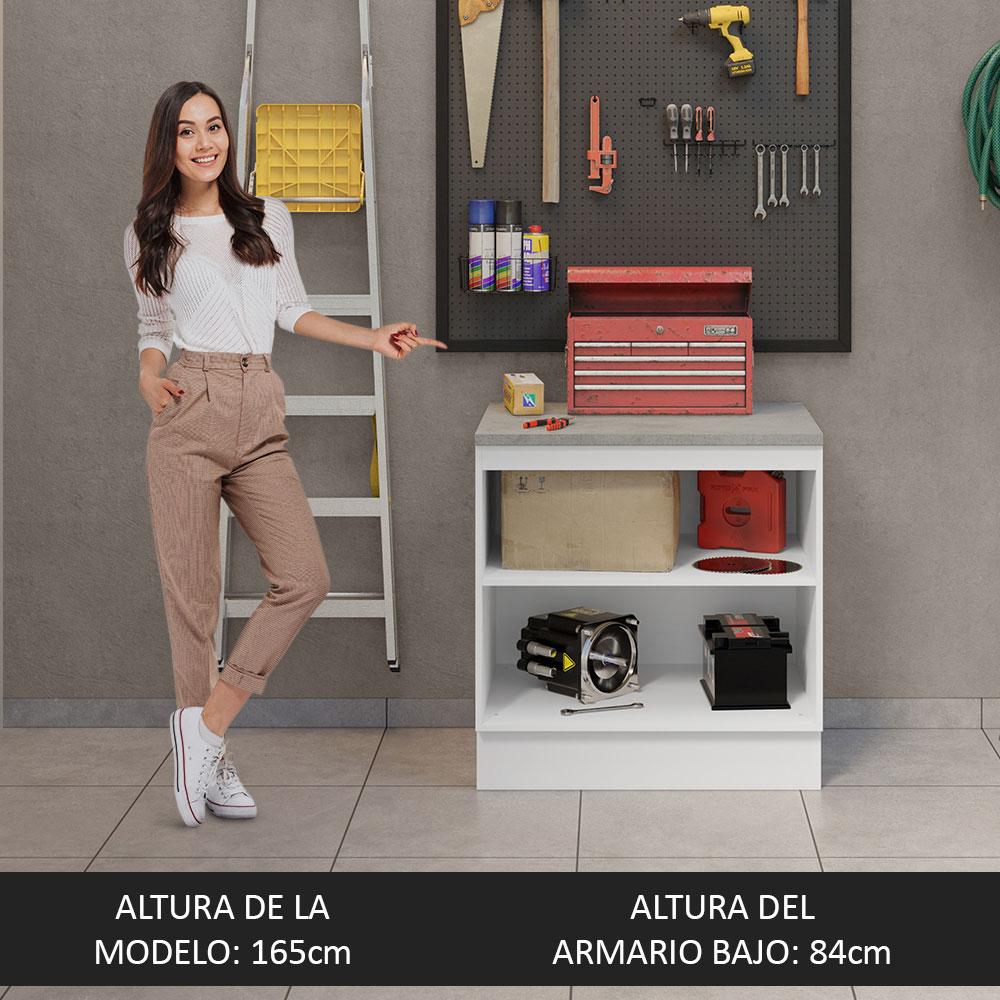 Foto 5 pulgar | Gabinete Bajo Almacenamiento Garaje Madesa Con Encimera