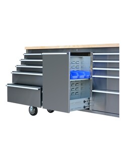 Foto 4 | Gabinete Para Herramientas Multifuncional En Acero Con 10 Cajones Thor Kitchen