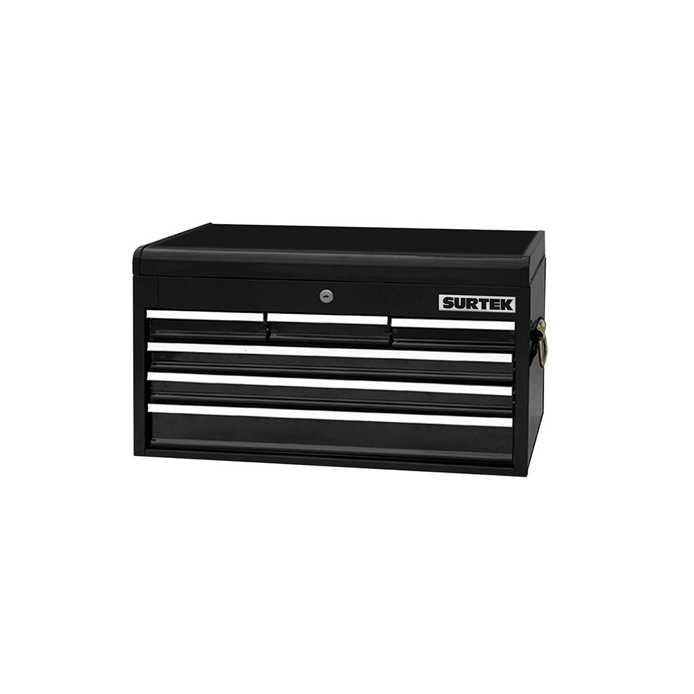 Foto 1 | Gabinete Móvil Color Negro Superior 6 Gavetas 26'' Surtek