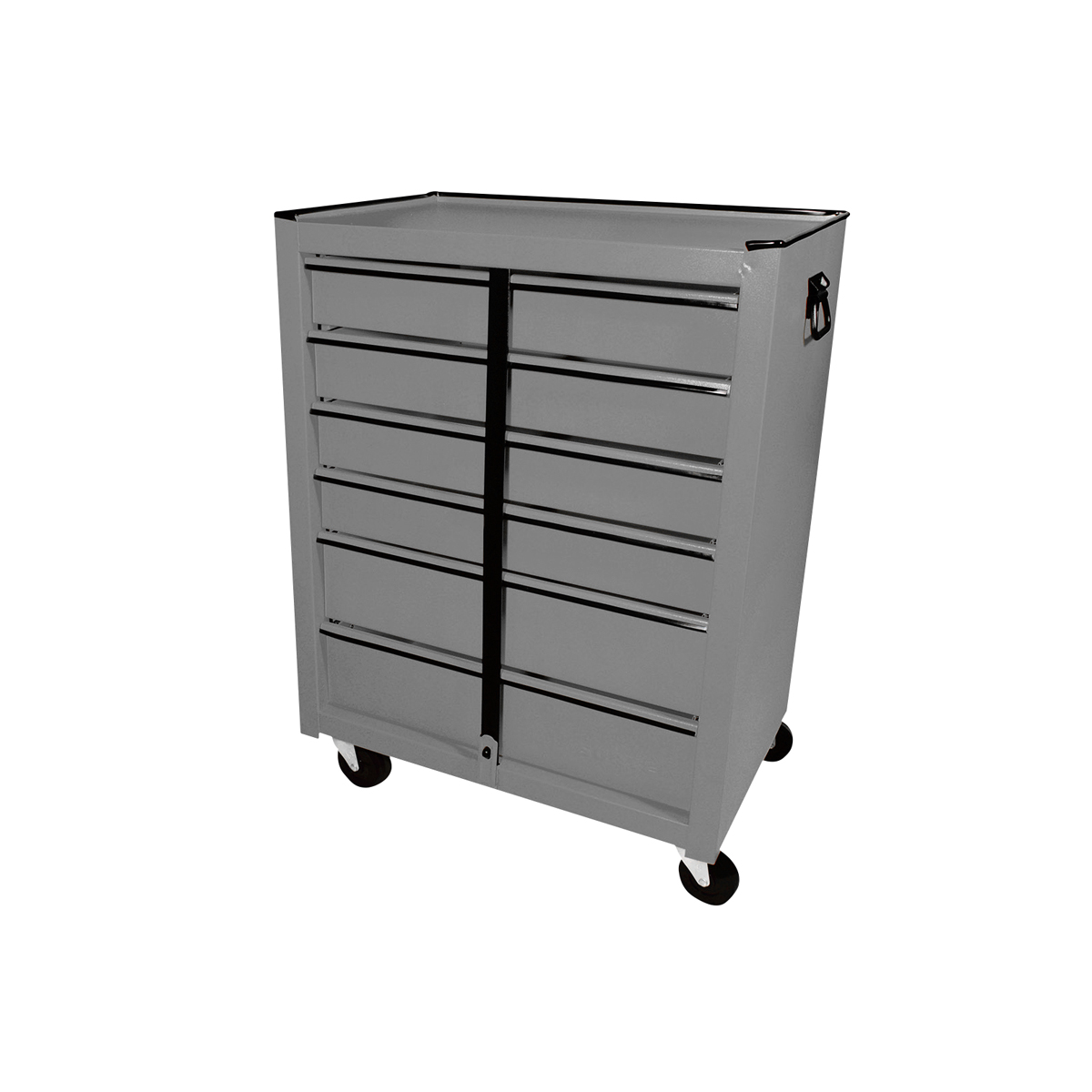 Gabinete Móvil Color Gris 6 Gavetas 25'' Surtek