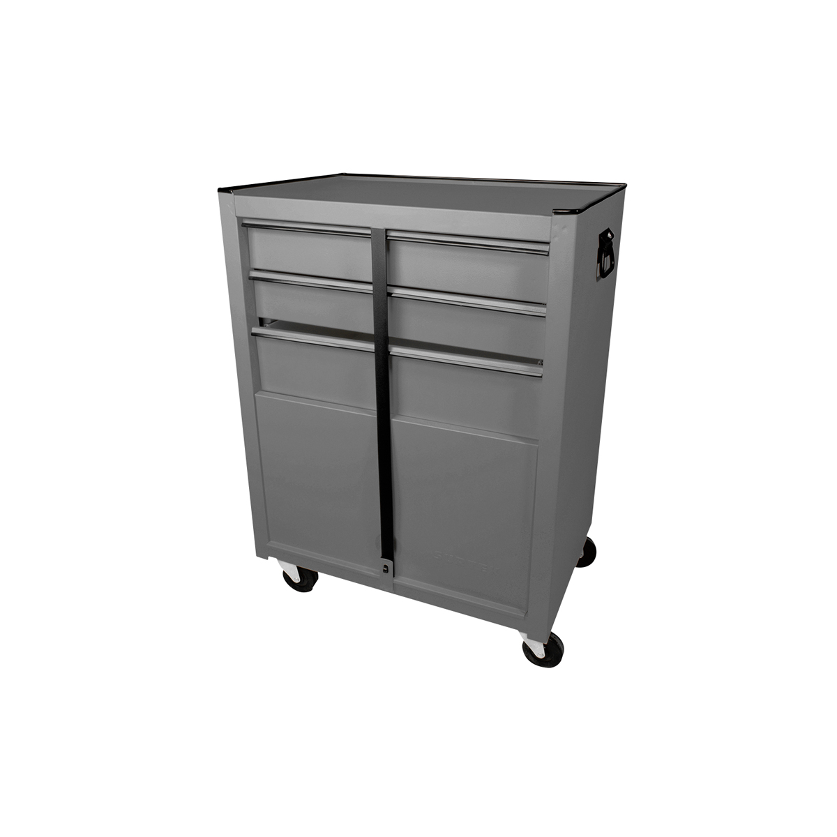 Gabinete Móvil Color Gris 3 Gavetas 26'' Surtek