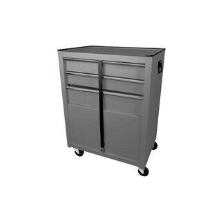 Foto 1 | Gabinete Móvil Color Gris 3 Gavetas 26'' Surtek
