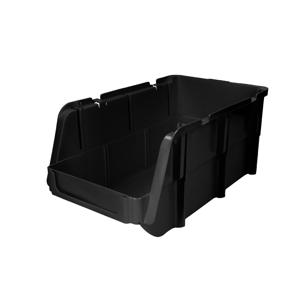 Gaveta Plástica Color Negro Pico De Pato 17'' X 16'' X 7'' Surtek