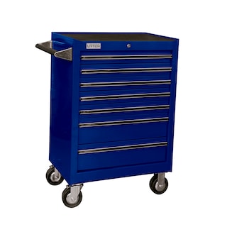 Foto 1 | Gabinete Móvil 7 Gavetas 27'' Azul Serie X Urrea