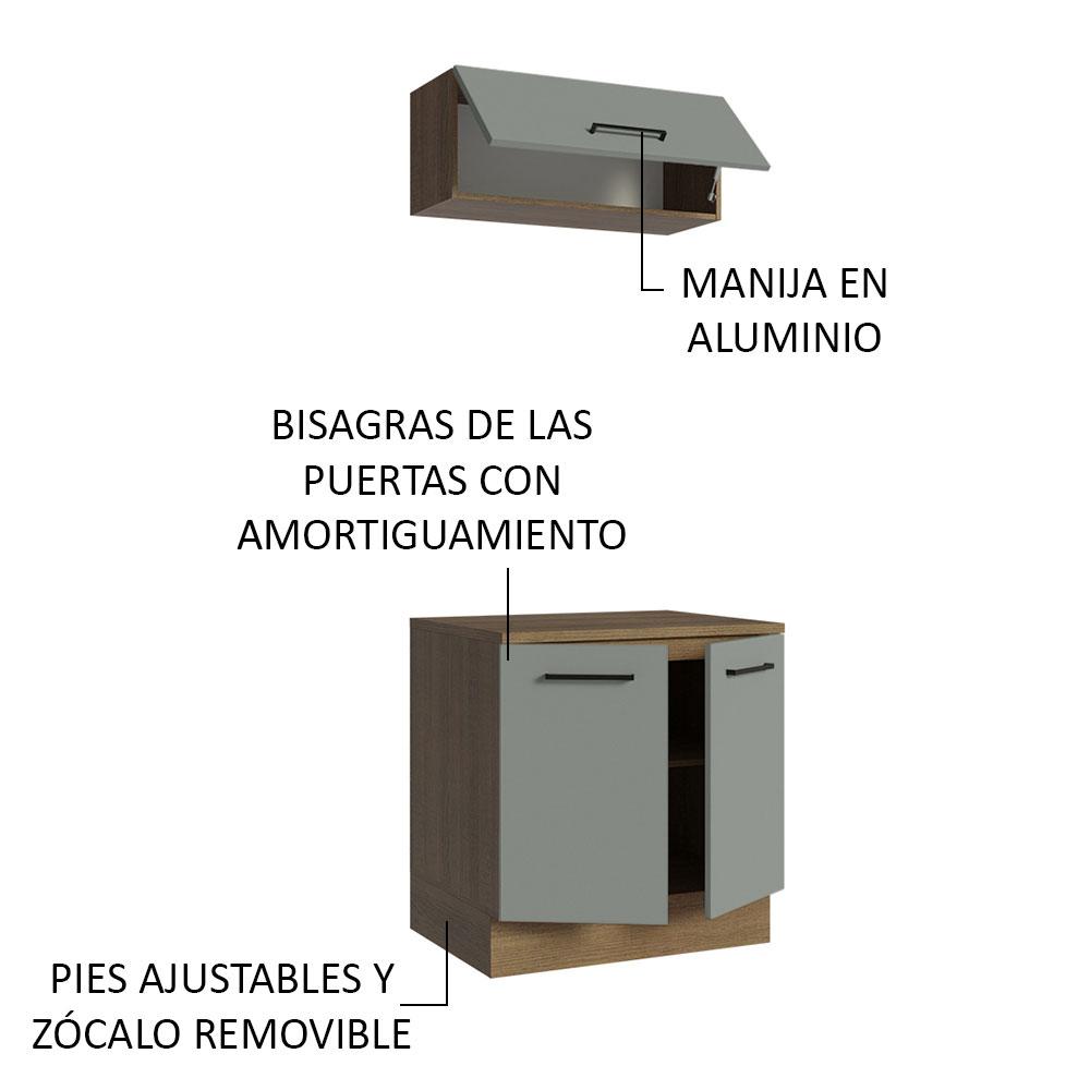 Foto 6 pulgar | Kit Mueble Para Garaje Multiuso Madesa Agata 80cm Mg