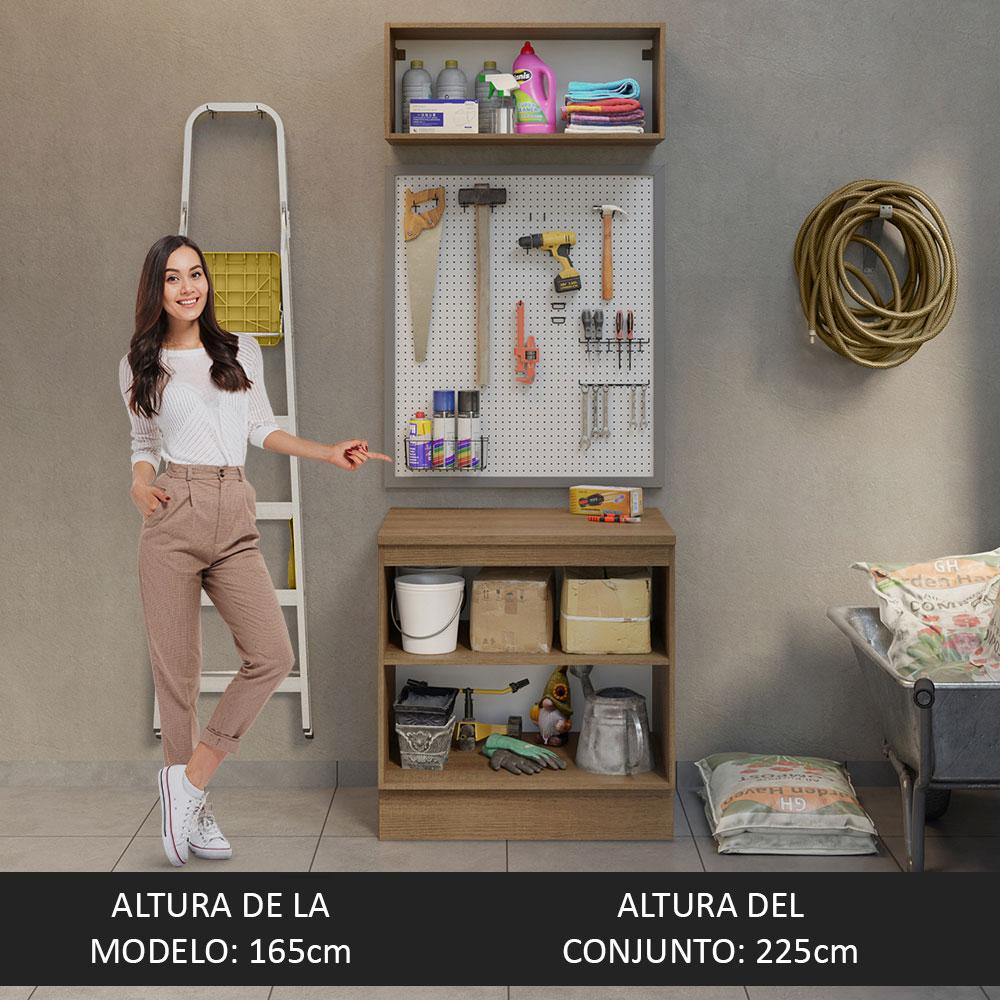 Foto 7 pulgar | Kit Mueble Para Garaje Multiuso Madesa Agata 80cm Mg