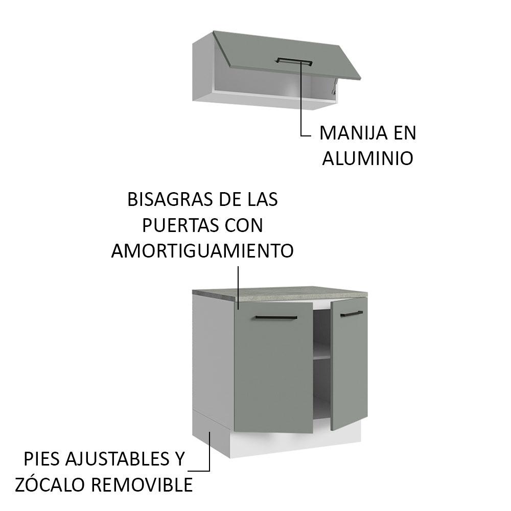 Foto 6 pulgar | Kit Mueble Para Garaje Multiuso Madesa Agata 80cm Bg