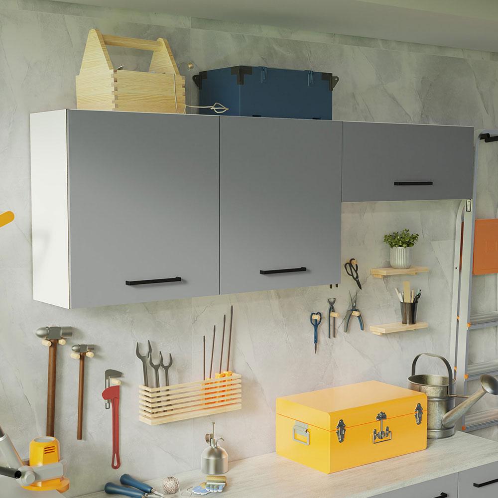 Foto 2 | Kit Mueble Para Garaje Multiuso Madesa Agata 200cm Bg
