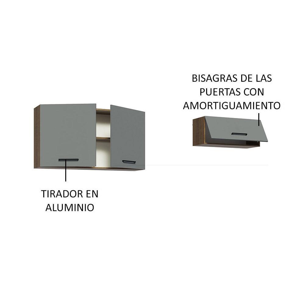 Foto 5 pulgar | Kit Mueble Para Garaje Multiuso Madesa Agata 200cm Mg