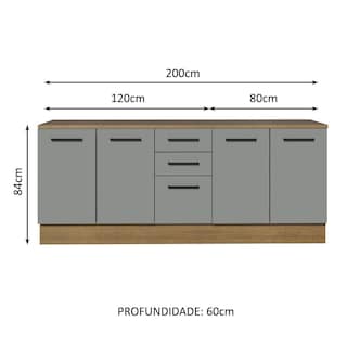 Foto 3 | Kit Gabinete Bajo Almacenamiento Garaje Madesa Mg