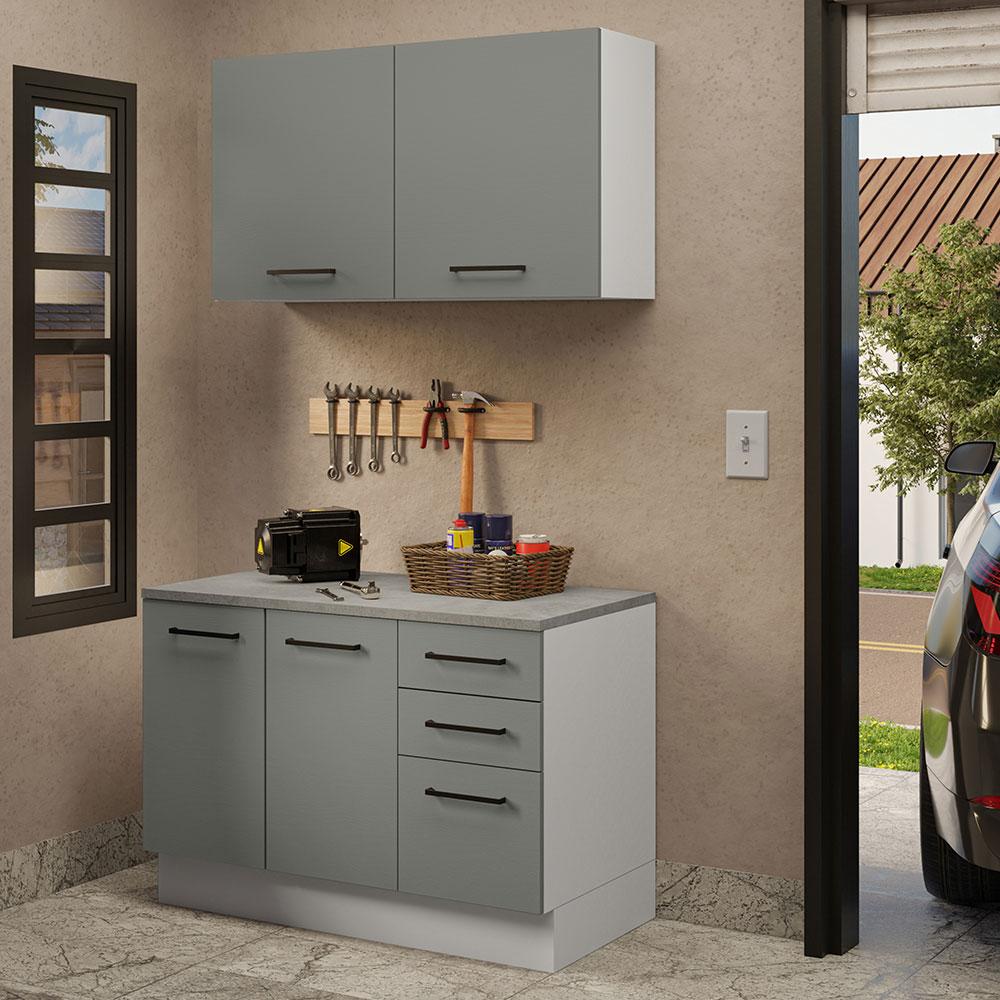 Foto 2 | Mueble Para Garaje Multiuso Madesa Agata 120cm Bg 01