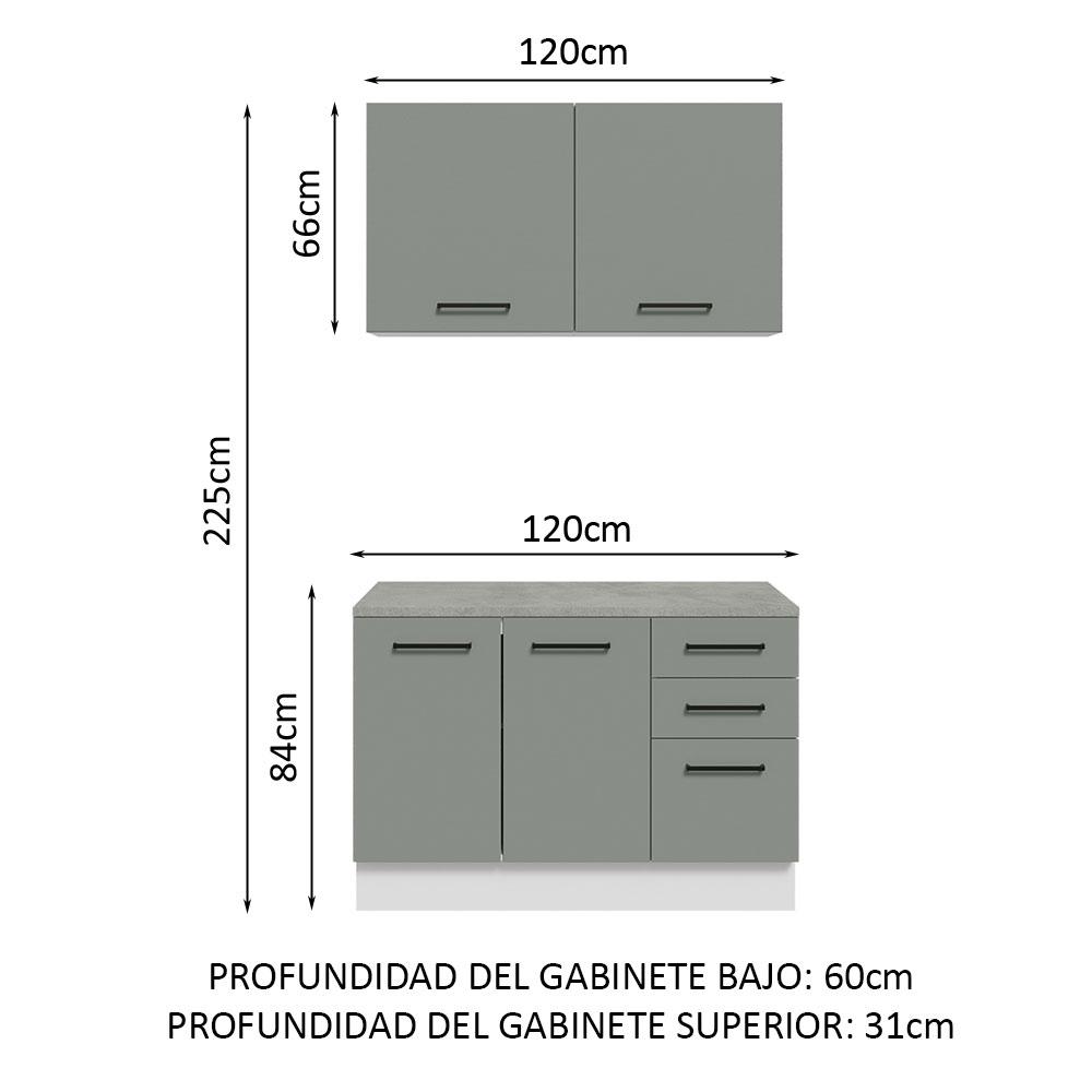 Foto 4 pulgar | Mueble Para Garaje Multiuso Madesa Agata 120cm Bg 01