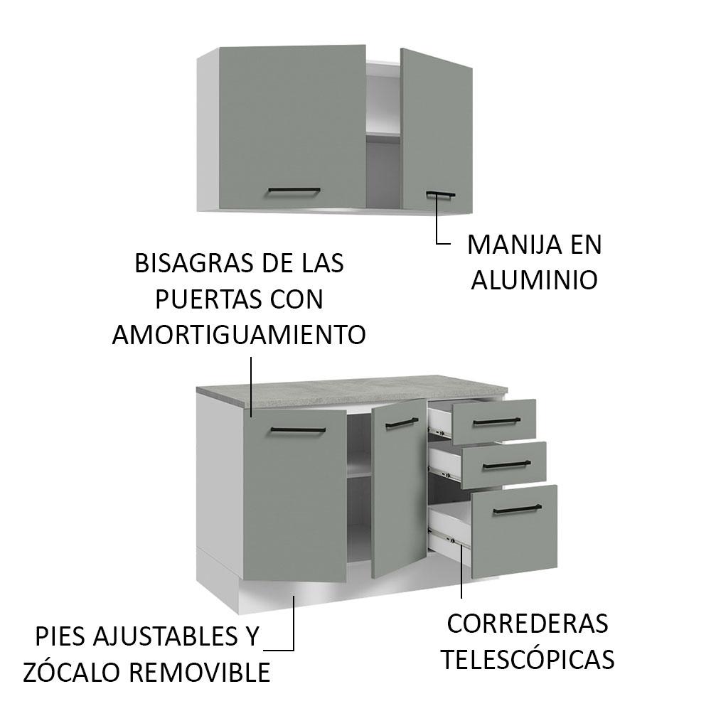 Foto 6 pulgar | Mueble Para Garaje Multiuso Madesa Agata 120cm Bg 01