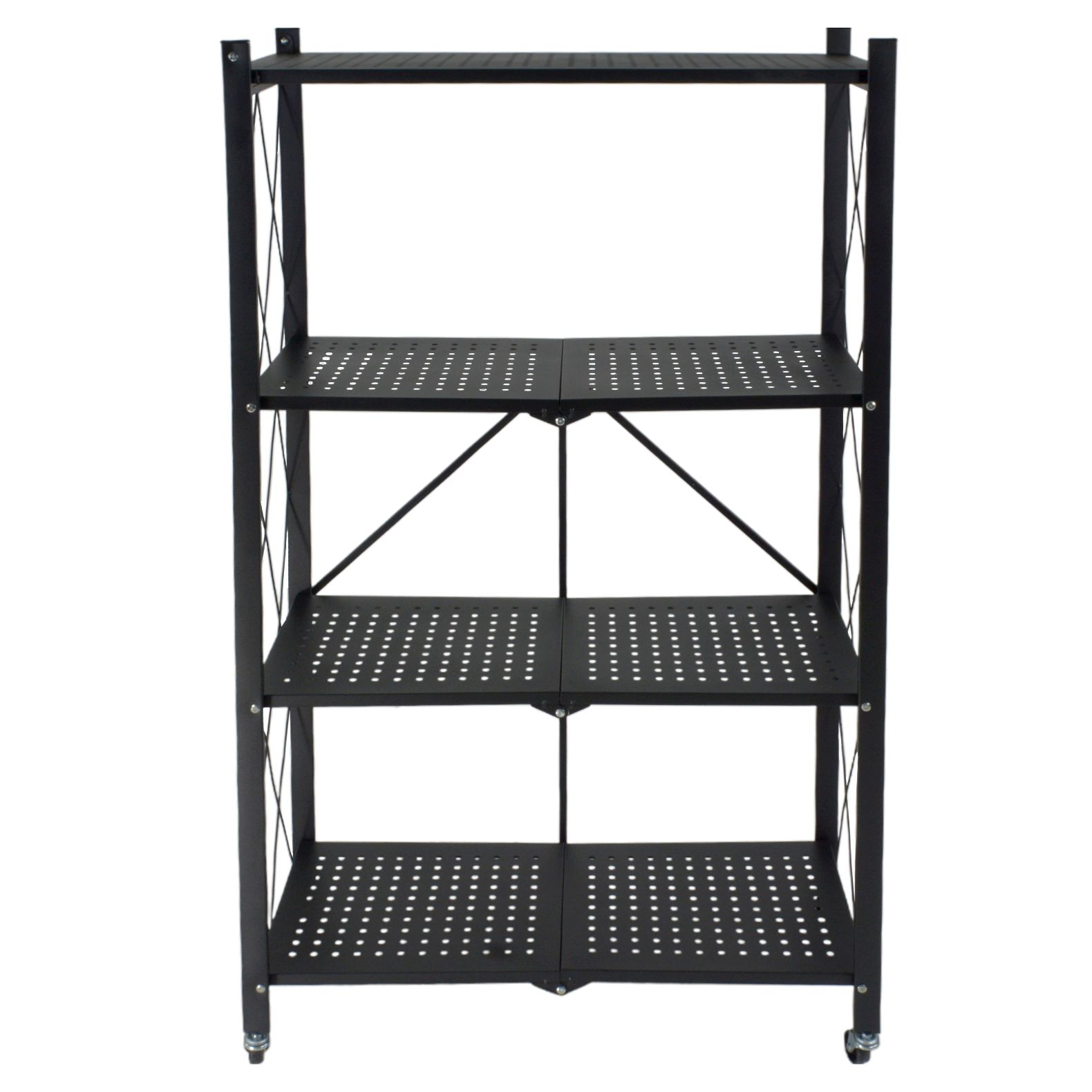 Foto 3 pulgar | Organizador Plegable Rack & Pack color Negro 4 Niveles