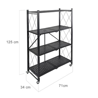 Foto 3 | Organizador Plegable Rack & Pack color Negro 4 Niveles
