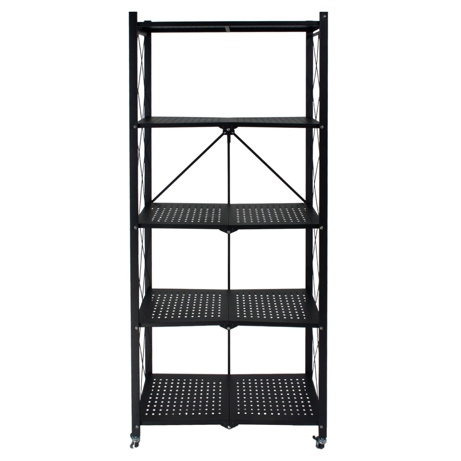 Foto 3 pulgar | Organizador Plegable Rack & Pack color Negro de 5 Niveles