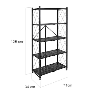 Foto 3 | Organizador Plegable Rack & Pack color Negro de 5 Niveles