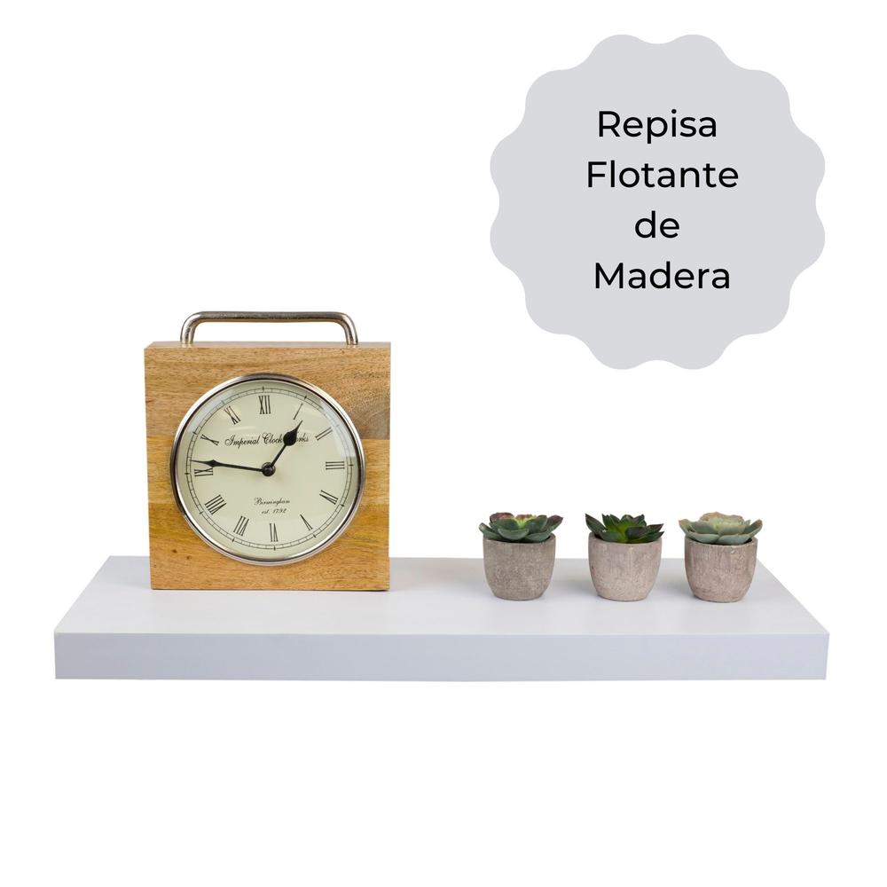 Foto 2 | Repisa Flotante Ellegance Houseware FS47825 color Blanco de Madera Rectangular