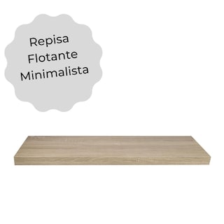 Foto 2 | Repisa Flotante Ellegance Houseware FS39027 color Marrón Minimalista