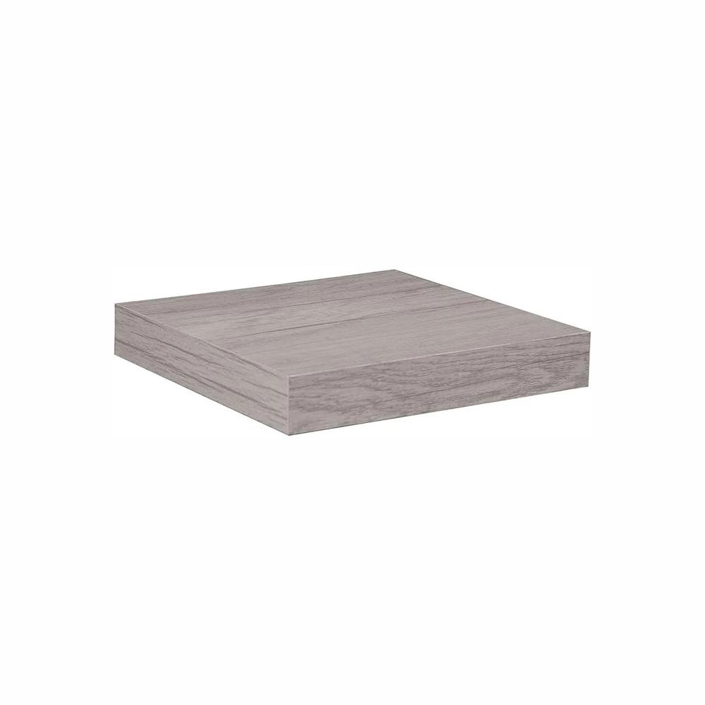 Foto 2 pulgar | Repisa de Madera Ellegance Houseware FS47827 color Gris Flotante Minimalista
