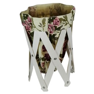 Foto 1 | Cesto Canasta Para Ropa Multiusos Pequeño De Lona Lavable De 39 X 24.5 Cm Varios Estampados Chic Fantasy