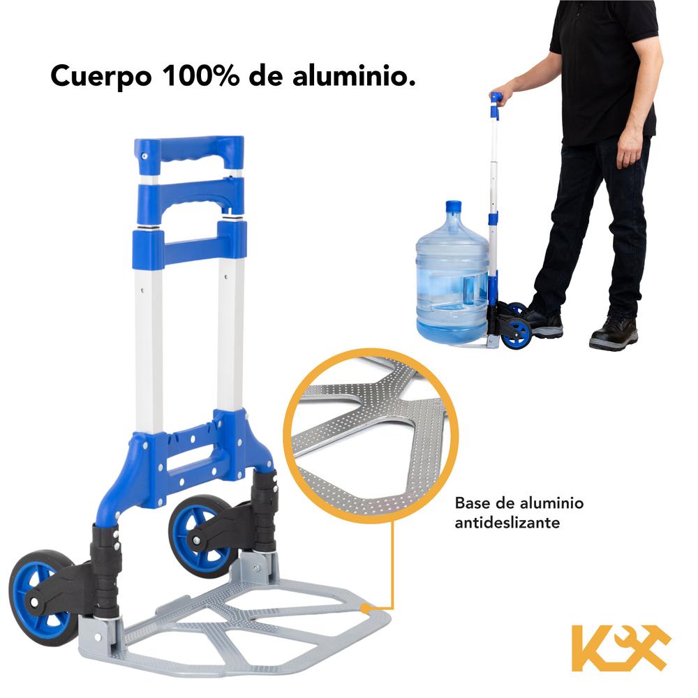 Foto 9 pulgar | Diablito Plegable Kingsman KINGDIPLE120 color Azul 100 kg